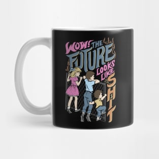 Wow! The Future Looks Like Shit Mug